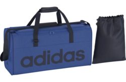 Adidas Linea Blue Medium Holdall and Gymsack